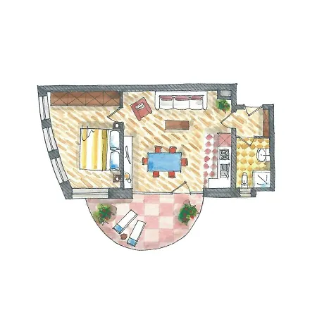 Апартаменты Haus Nordseebrandung Nd44 Куксхафен