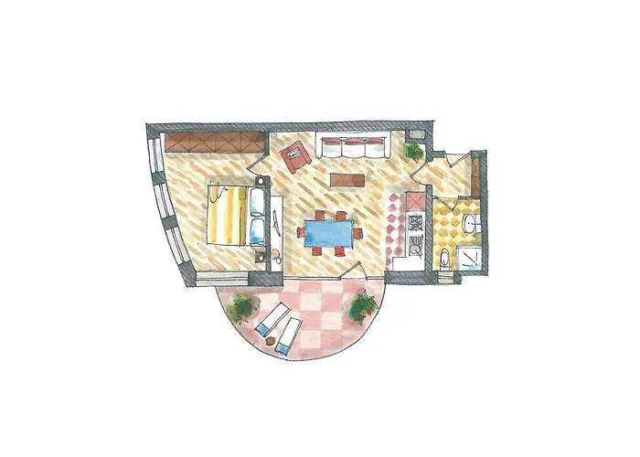 公寓 Haus Nordseebrandung Nd44 库克斯港